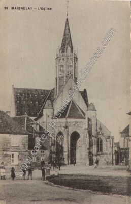 Carte postale ancienne Maignelay — Maignelay-Montigny (Oise)