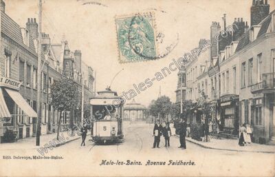 Carte postale ancienne Malo les Bains — Dunkerque (Nord)