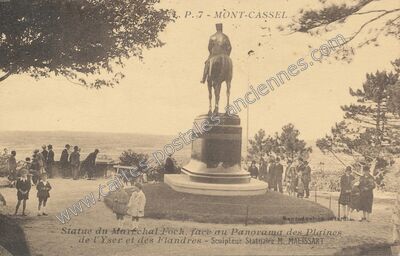 Carte postale ancienne Mont Cassel — Cassel (Nord)