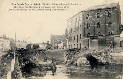 Carte postale ancienne La Grande Guerre 1914-18 — Douai (Nord)