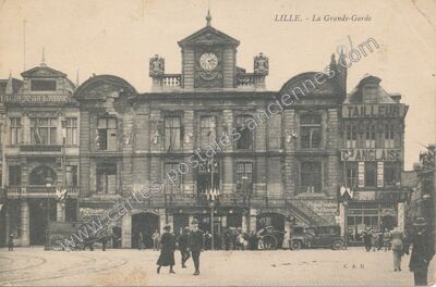 Carte postale ancienne La Grande-Garde — Lille (Nord)