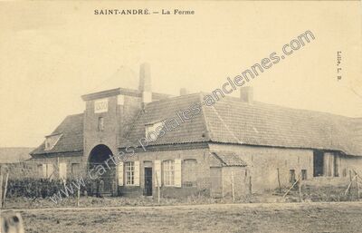 Carte postale ancienne St Andre — Saint-André-lez-Lille (Nord)