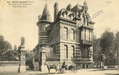 Carte postale ancienne St Amand — Saint-Amand-les-Eaux (Nord)