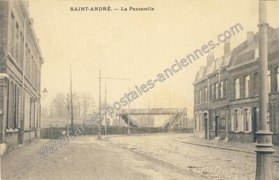 Carte postale ancienne St Andre — Saint-André-lez-Lille (Nord)