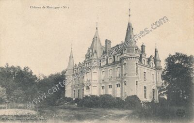 Carte postale ancienne Montigny — Montigny-en-Ostrevent (Nord)