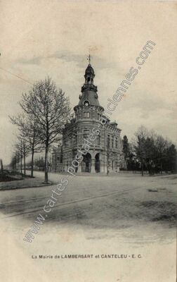 Carte postale ancienne Lambersart Canteleu — Lambersart (Nord)