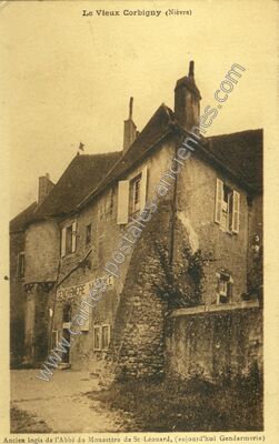 Carte postale ancienne Le Vieux Corbigny — Corbigny (Nièvre)