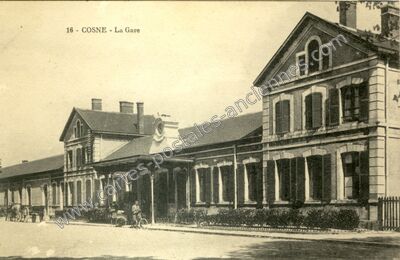 Carte postale ancienne Cosne — Cosne-Cours-sur-Loire (Nièvre)
