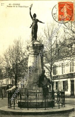 Carte postale ancienne Cosne — Cosne-Cours-sur-Loire (Nièvre)