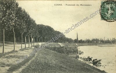 Carte postale ancienne Cosne — Cosne-Cours-sur-Loire (Nièvre)
