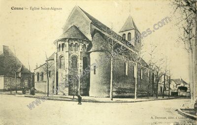 Carte postale ancienne Cosne — Cosne-Cours-sur-Loire (Nièvre)