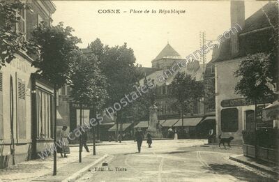 Carte postale ancienne Cosne — Cosne-Cours-sur-Loire (Nièvre)
