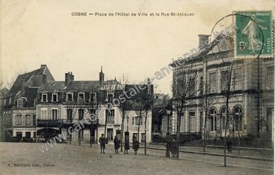 Carte postale ancienne Cosne — Cosne-Cours-sur-Loire (Nièvre)