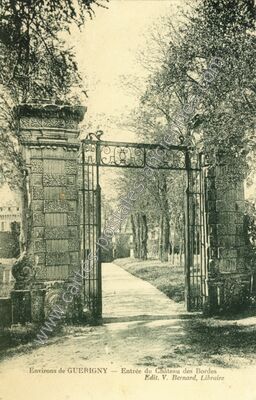 Carte postale ancienne Chateau des Bordes — Guérigny (Nièvre)