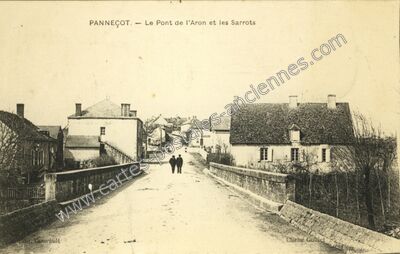 Carte postale ancienne Pannecot — Limanton (Nièvre)