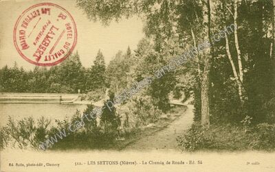 Carte postale ancienne Les Settons — Montsauche-les-Settons (Nièvre)