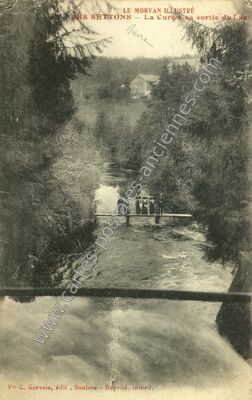 Carte postale ancienne Les Settons — Montsauche-les-Settons (Nièvre)