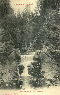 Carte postale ancienne Les Settons — Montsauche-les-Settons (Nièvre)