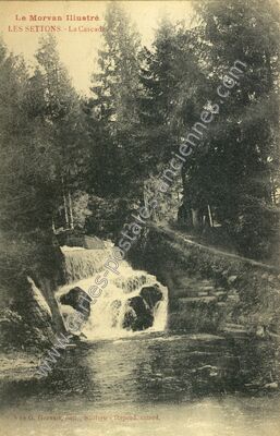 Carte postale ancienne Les Settons — Montsauche-les-Settons (Nièvre)