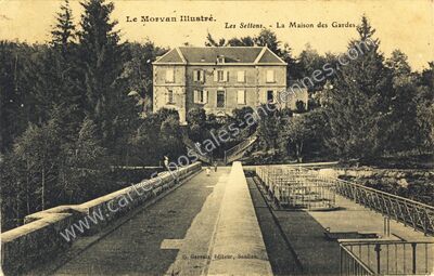 Carte postale ancienne Les Settons — Montsauche-les-Settons (Nièvre)