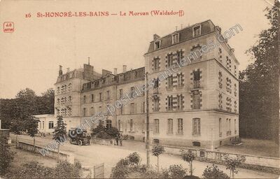 Carte postale ancienne Le Morvan (Waldsdorff) — Saint-Honoré-les-Bains (Nièvre)