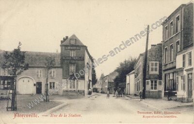 Carte postale ancienne Florenville — Varennes-Vauzelles (Nièvre)