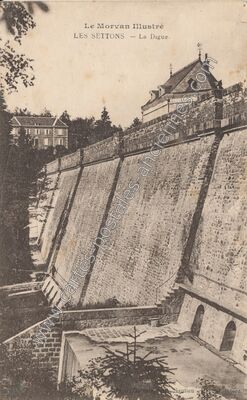 Carte postale ancienne Les Settons — Montsauche-les-Settons (Nièvre)