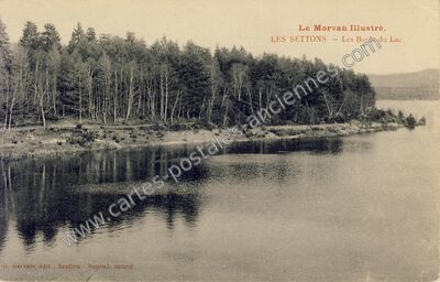 Carte postale ancienne Les Settons — Montsauche-les-Settons (Nièvre)