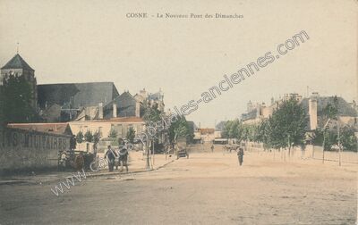 Carte postale ancienne Cosne — Cosne-Cours-sur-Loire (Nièvre)