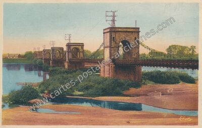 Carte postale ancienne Fourchambault — Fourchambault (Nièvre)