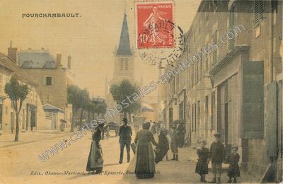 Carte postale ancienne Fourchambault — Fourchambault (Nièvre)