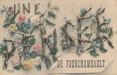 Carte postale ancienne UNE — Fourchambault (Nièvre)