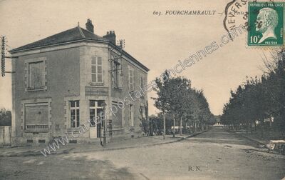 Carte postale ancienne Fourchambault — Fourchambault (Nièvre)