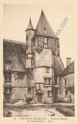 Carte postale ancienne Villemenant — Guérigny (Nièvre)