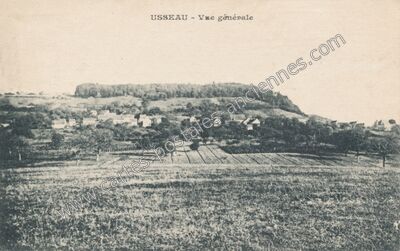 Carte postale ancienne Usseau — Parigny-les-Vaux (Nièvre)