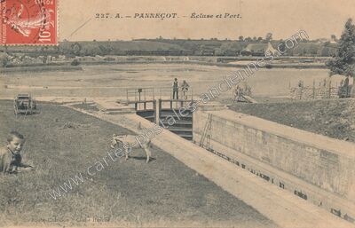 Carte postale ancienne Pannecot — Limanton (Nièvre)