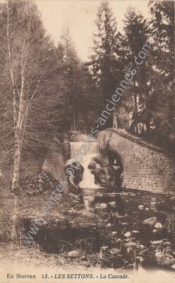 Carte postale ancienne Les Settons — Montsauche-les-Settons (Nièvre)
