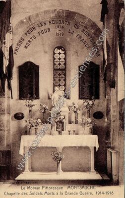 Carte postale ancienne Montsauche — Montsauche-les-Settons (Nièvre)