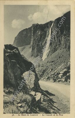 Carte postale ancienne Cascade de la Pisse — Non Localisée (Hautes-Alpes)