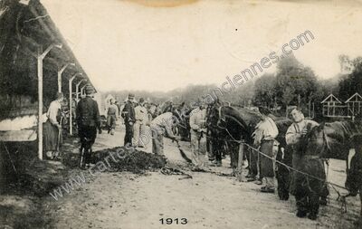 Carte postale ancienne Infanterie — Non Localisée (Hautes-Alpes)