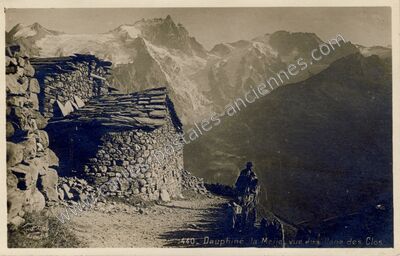Carte postale ancienne Les Clos — Non Localisée (Hautes-Alpes)