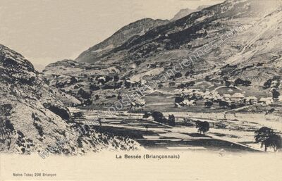 Carte postale ancienne La Bessee — L'Argentière-la-Bessée (Hautes-Alpes)