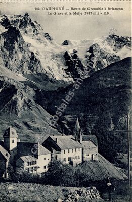 Carte postale ancienne La Grave et la Meije — La Grave (Hautes-Alpes)