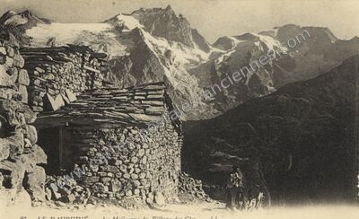 Carte postale ancienne La Meije — La Grave (Hautes-Alpes)