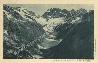 Carte postale ancienne La Meije — La Grave (Hautes-Alpes)
