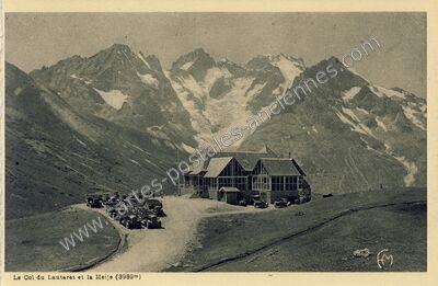 Carte postale ancienne Col du Lautaret — Le Monêtier-les-Bains (Hautes-Alpes)