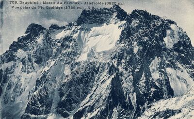 Carte postale ancienne Ailefroide — Vallouise-Pelvoux (Hautes-Alpes)