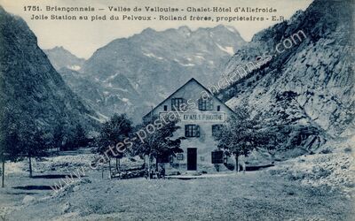 Carte postale ancienne Ailefroide — Vallouise-Pelvoux (Hautes-Alpes)