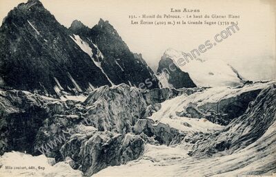 Carte postale ancienne La Grande Sagne — Vallouise-Pelvoux (Hautes-Alpes)