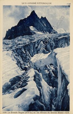 Carte postale ancienne La Grande Sagne — Vallouise-Pelvoux (Hautes-Alpes)